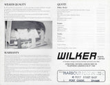 Wilker 1980s Brochure