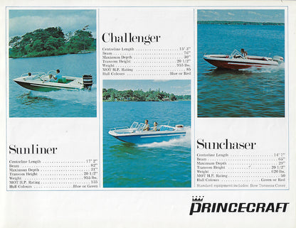 Princecraft 1975 Brochure