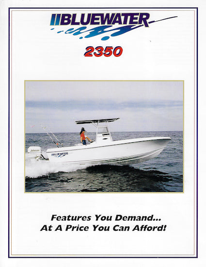 Bluewater 2350 Brochure
