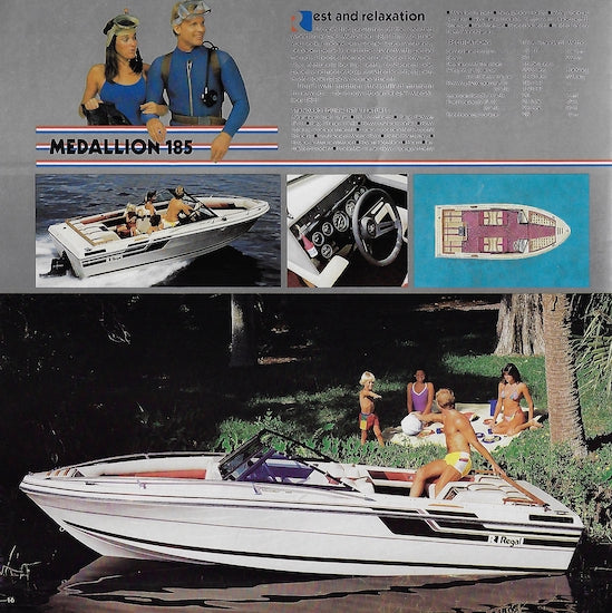 Regal 1985 Brochure