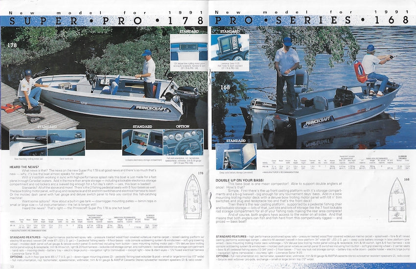 Princecraft 1990 Springbok Brochure