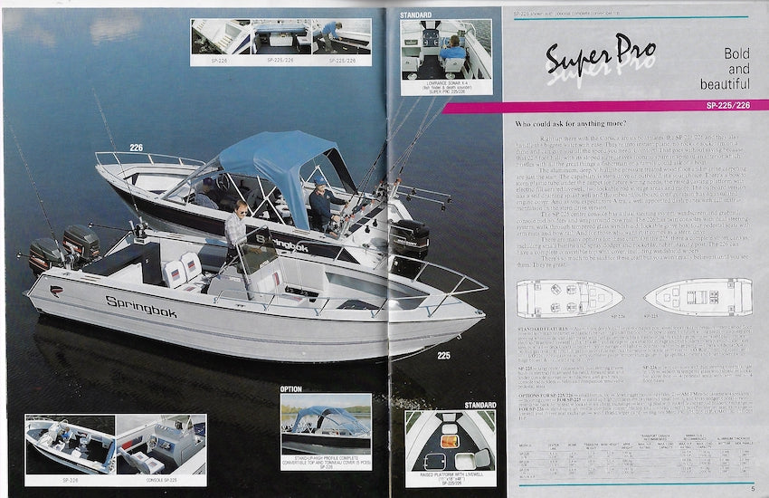 Springbok 1980s Brochure