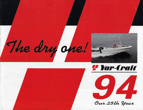 Yar-Craft 1994 Brochure