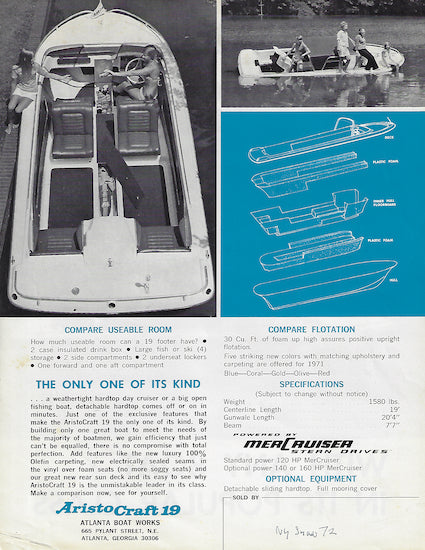 Aristo 19 (Nineteen) Brochure