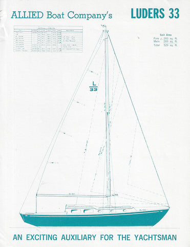 Allied Luders 33 Specification Brochure