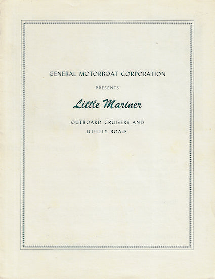 Little Mariner Brochure