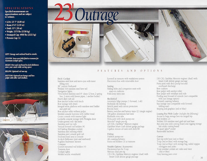 Boston Whaler 2001 Brochure