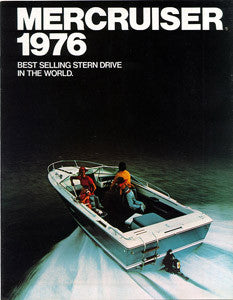 Mercury 1976 Mercruiser Stern Drive Brochure
