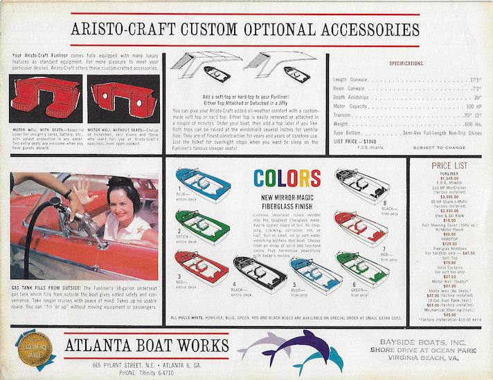 Aristo Funliner Brochure