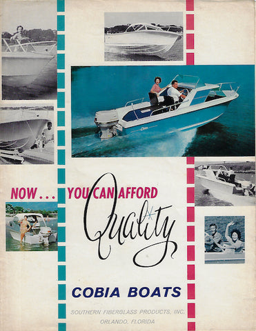 Cobia 1960s Brochure
