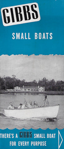 Gibbs 1947 Small Boats Brochure