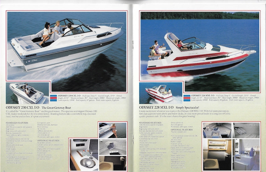 Cobia 1989 Digital Brochure – SailInfo I boatbrochure.com