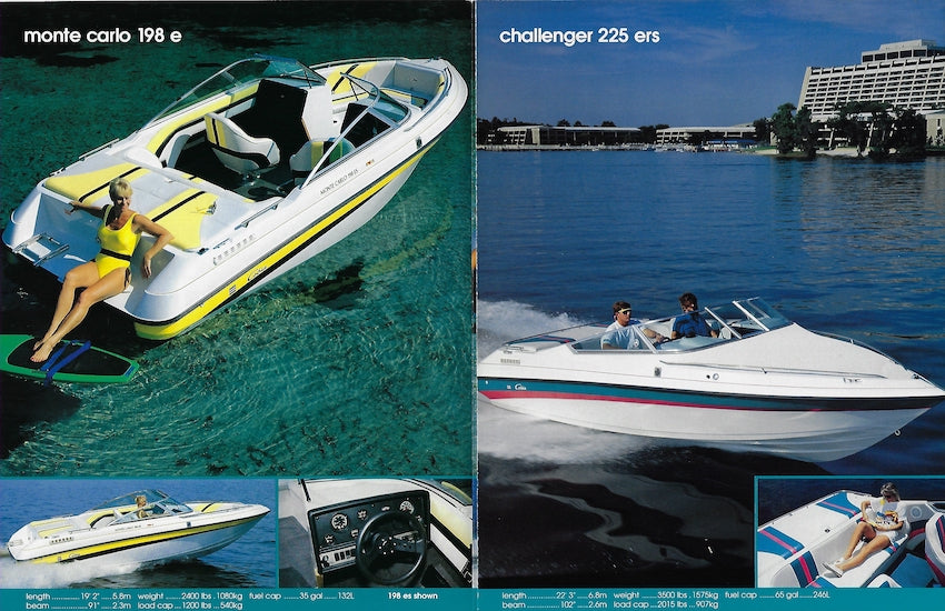 Cobia 1990 Eurosport Brochure