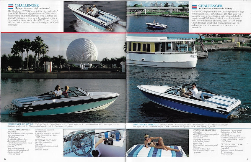 Cobia 1987 Brochure