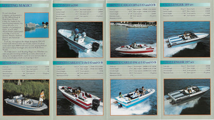 Cobia 1988 Full Line Brochure