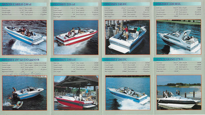 Cobia 1988 Full Line Brochure