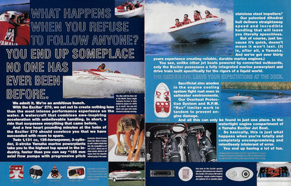 Yamaha 1998 Sport Boats Brochure