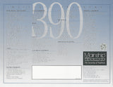 Mainship 390 Trawler Specification Brochure