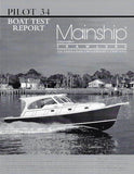 Mainship Pilot 34 Magazine Reprint Brochure
