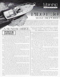 Mainship Pilot 30 Magazine Reprint Brochure