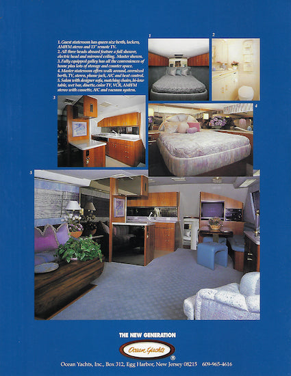 Ocean 58 Super Sport Brochure