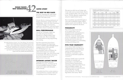 Ocean 42 Super Sport Brochure