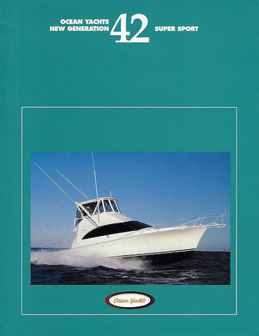 Ocean 42 Super Sport Brochure