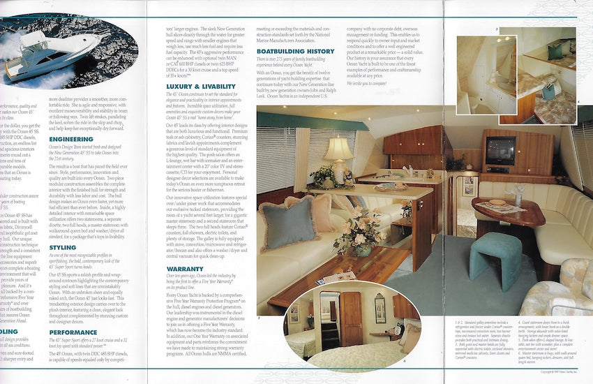 Ocean 45 Super Sport Brochure