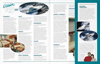 Ocean 45 Super Sport Brochure