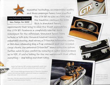 Sea Doo 2000 Watercraft Brochure