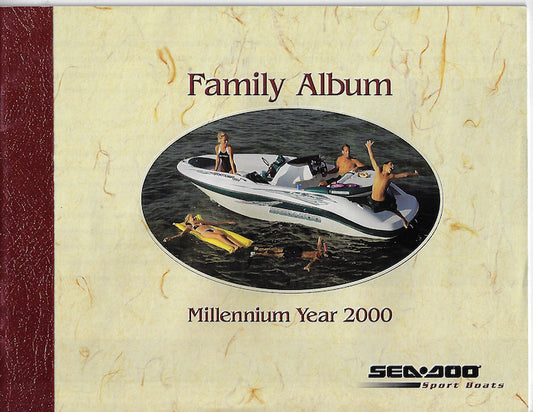 Sea Doo 2000 Sport Boats Brochure