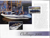 Sea Doo 2000 Sport Boats Brochure