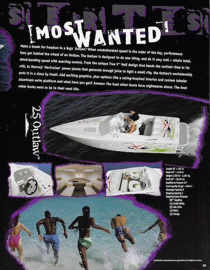 Baja 2001 Brochure