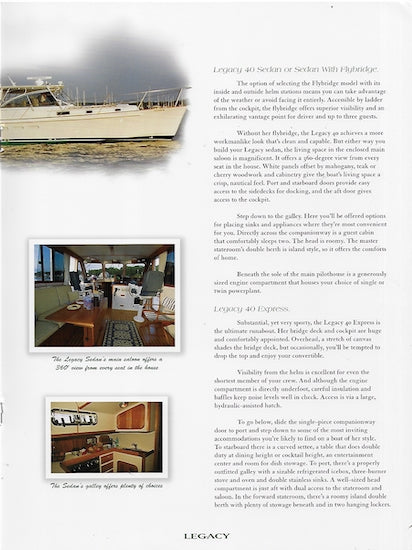 Freedom Legacy 40 Brochure