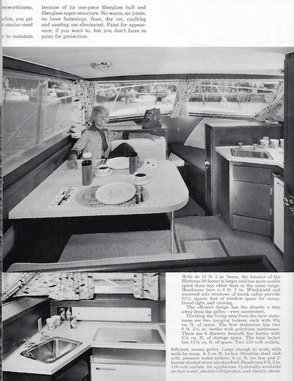 Hatteras 28 Sport Fisherman Brochure
