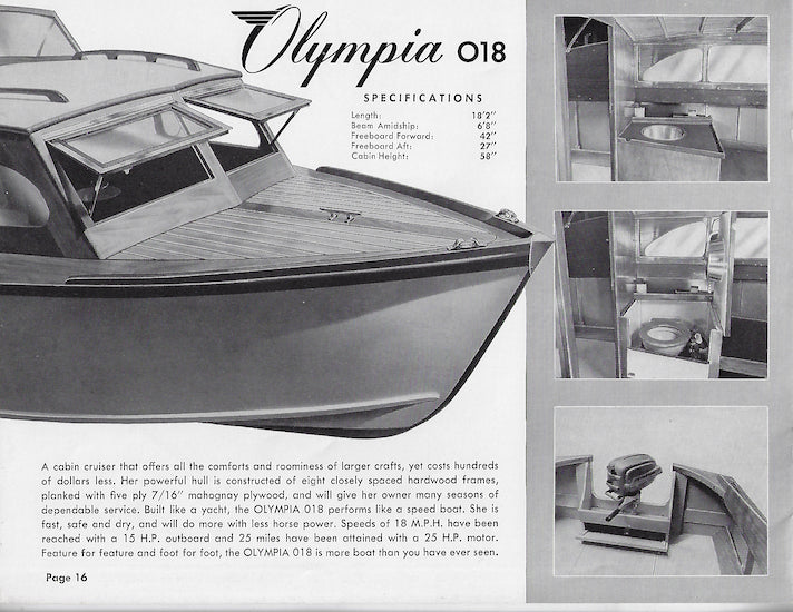 Olympia Yachts Brochure