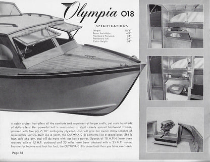 Olympia Yachts Brochure
