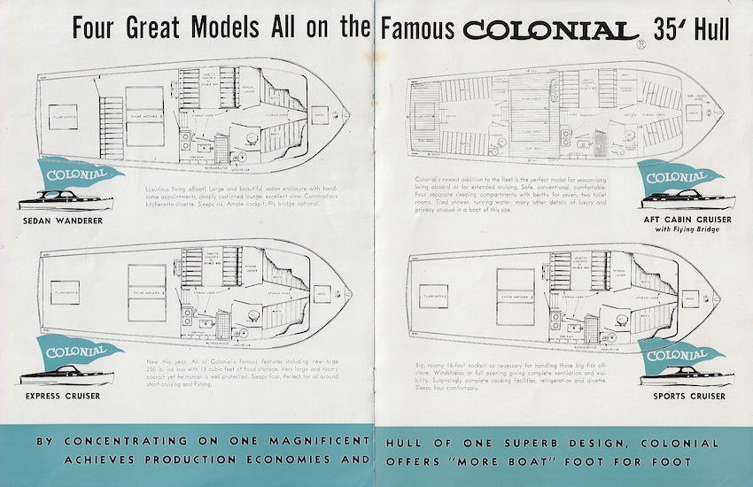 Colonial Boat Works Brochure