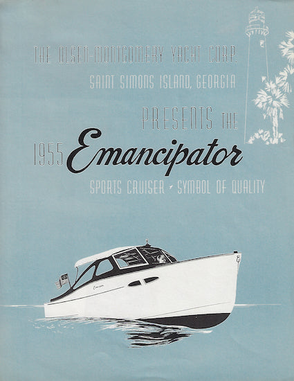 Emancipator 1955 Sport Cruiser Brochure
