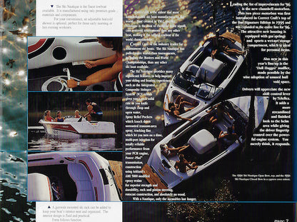 Correct Craft 1996 Nautiques Brochure