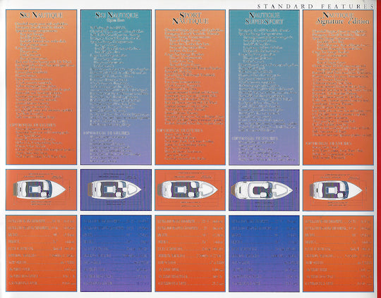 Correct Craft 1996 Nautiques Brochure