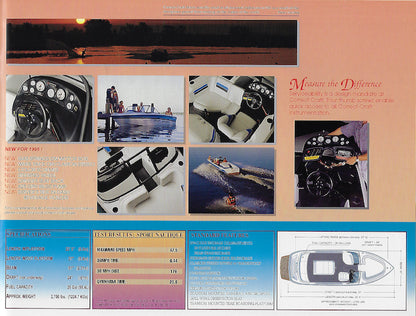 Correct Craft 1995 Nautiques Brochure