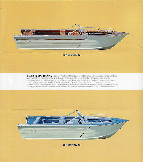 Blue Fin 1979 Brochure
