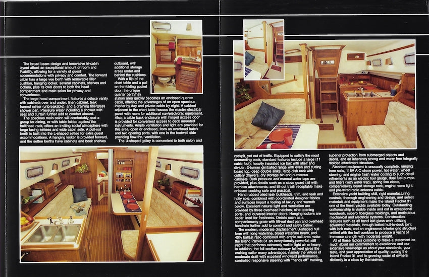 Island Packet 31 Brochure