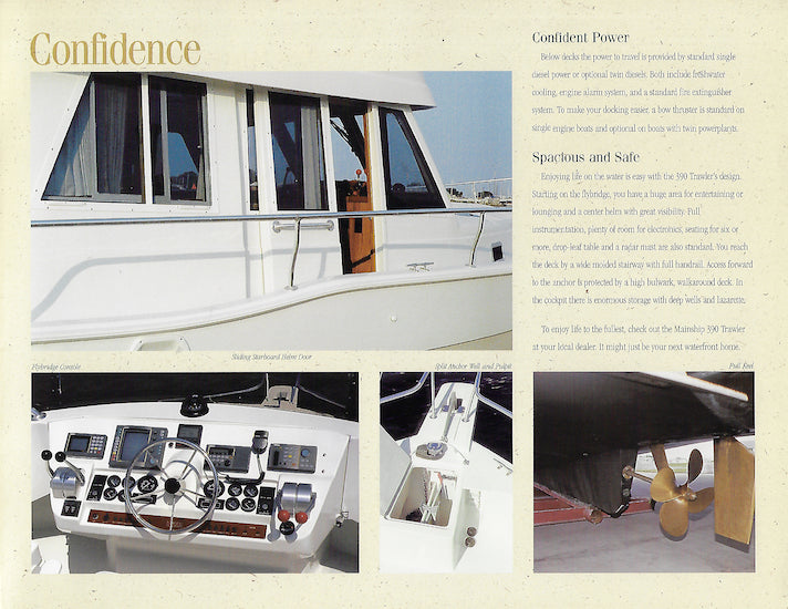 Mainship 390 Brochure