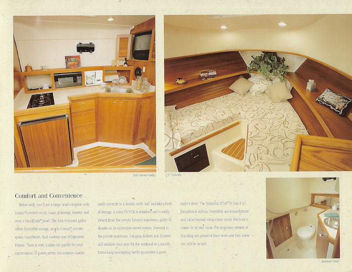 Mainship Pilot 34 Brochure