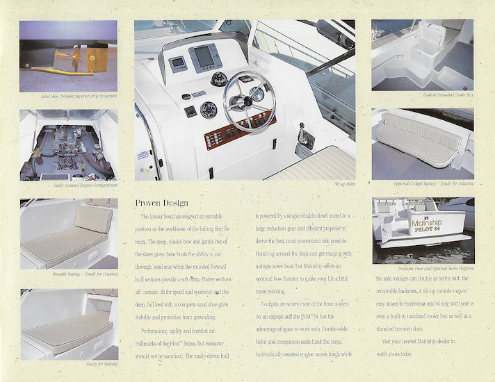 Mainship Pilot 34 Brochure