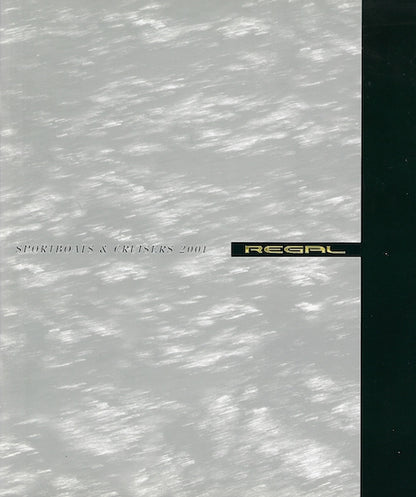 Regal 2001 Sportboats & Cruisers Brochure