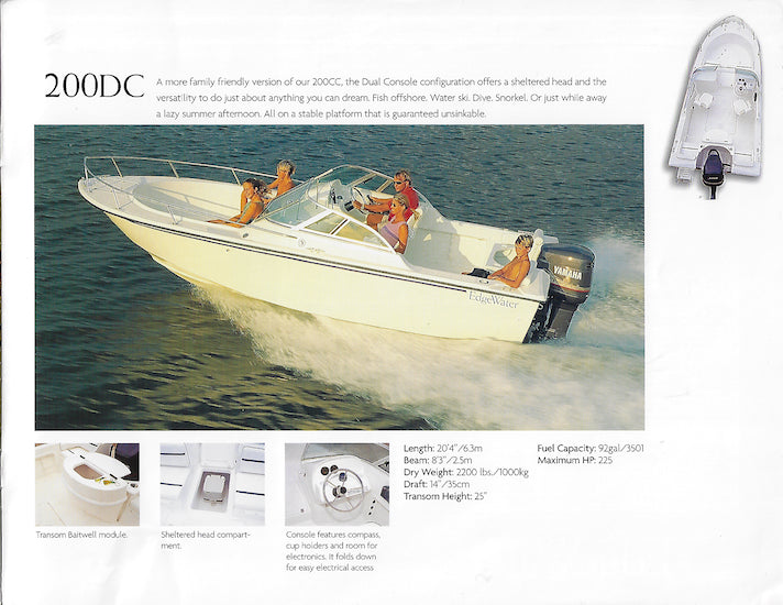 Edgewater 2001 Brochure
