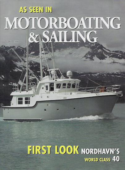 Nordhavn 40 Motorboating & Sailing Magazine Reprint Brochure